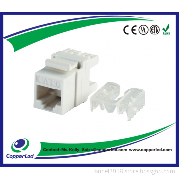 UTP Cat.6 Keystone Jack 180 degree
